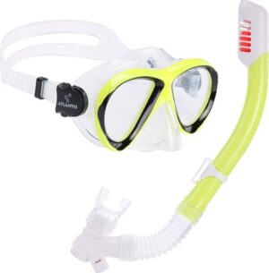 Atlantis Waikiki Combo Black/Yellow Snorkelset